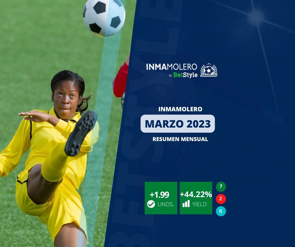 🔝Desde 2014 siendo top en lo suyo.

🏆Mes tras mes estando entre los mejores.

🗓 Marzo también fue sobresaliente
✅1.99 uds
📊+44.22% yield

👉Mucha temporada por delante todavía en su servicio.

🚨Aprovecha las plazas disponibles en el premium de ⚽<a href="/inmamolero_/">bet&gol</a>