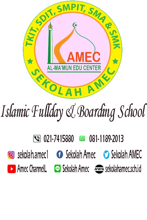 SekolahAmec's tweet photo. Akun resmi kami, untuk informasi  dan pengaduan layanan kami, silahkan disimpan ya bun. https://t.co/7UNvZB7212