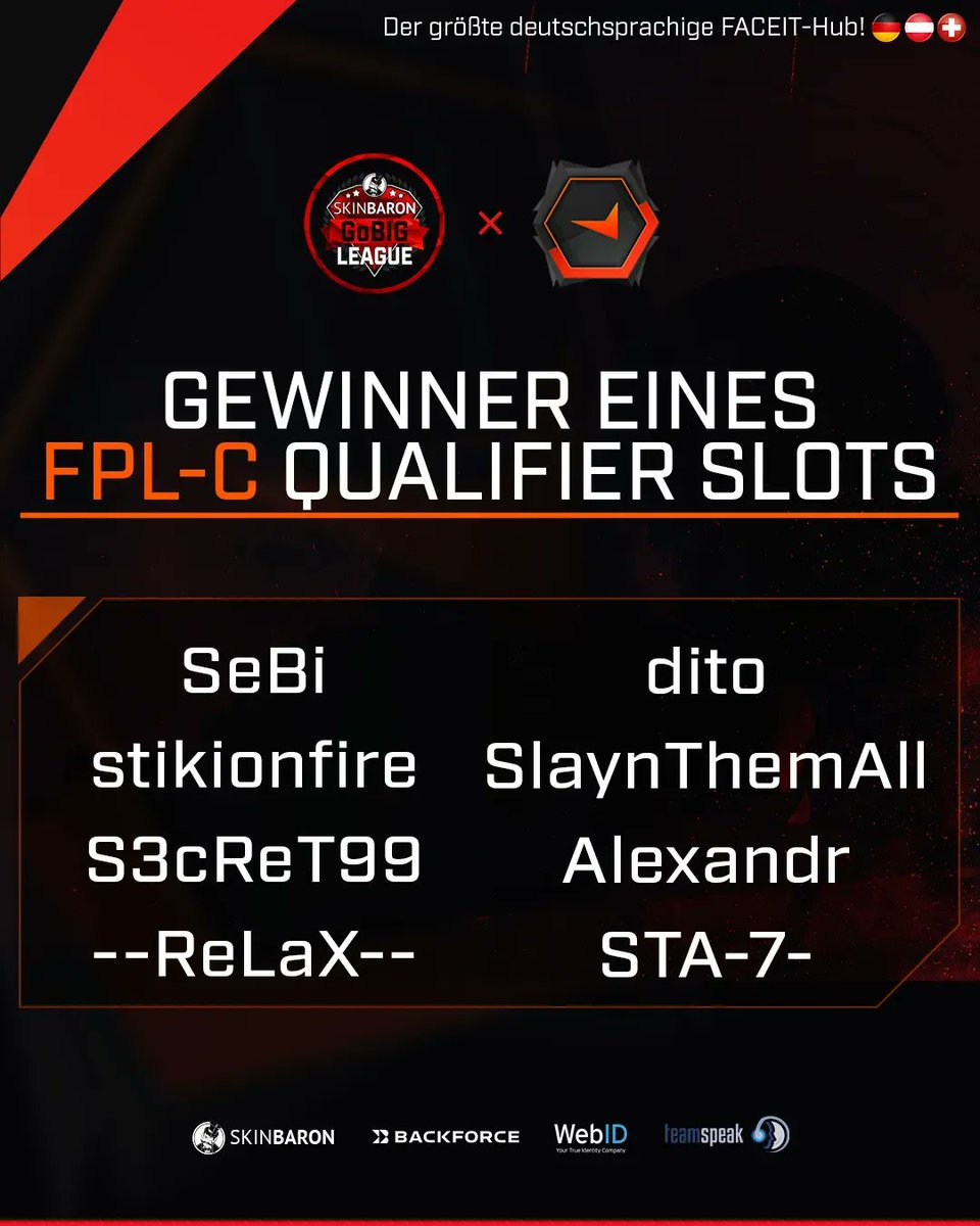 BIGClub's tweet photo. In unserem #RoadToFPL Diamond-Hub haben sich 8 Spieler durchgesetzt und kämpfen nun um einen der Qualifikationsplätze im FPL-C Qualifier. Wir wünschen den Spielern viel Erfolg und hoffen, dass sie den nächsten Schritt erreichen können! https://t.co/87PjZvAr11