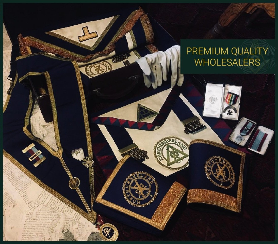 luqman_34's tweet photo. We are manufacturers of quality Masonic Products
#masonic #church #aprons #masoniclodge #masonicbrothers #masonicregalia #freemasons #freemasonry #handembroidery #handworks #aiguillette #embroiderybadges #shoulders #caps #flags  #militaryuniform #badges #patches #embroidery #usa https://t.co/OLdyzuodXM