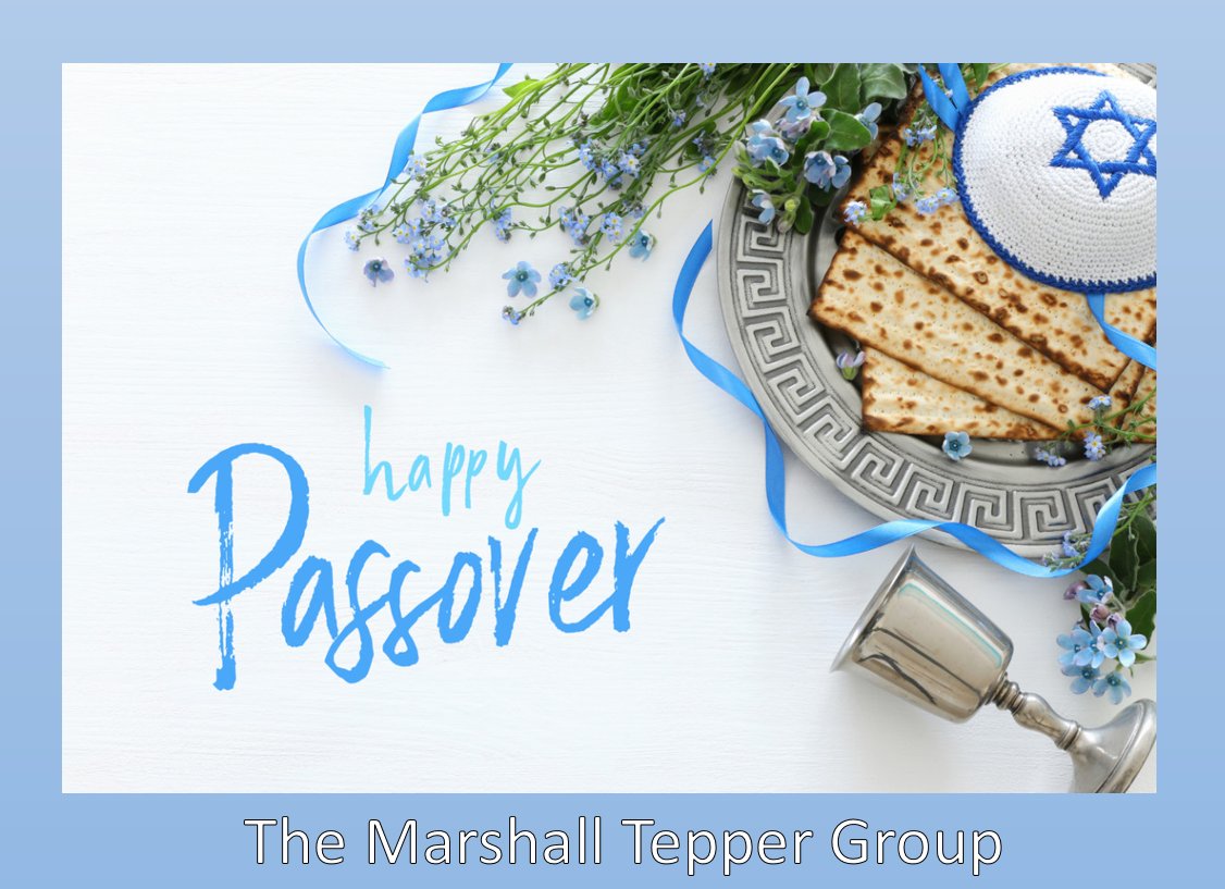 JPTepperMS's tweet photo. Wishing everyone a Happy Passover from The Marshall Tepper Group! https://t.co/Lot2BIQrU0