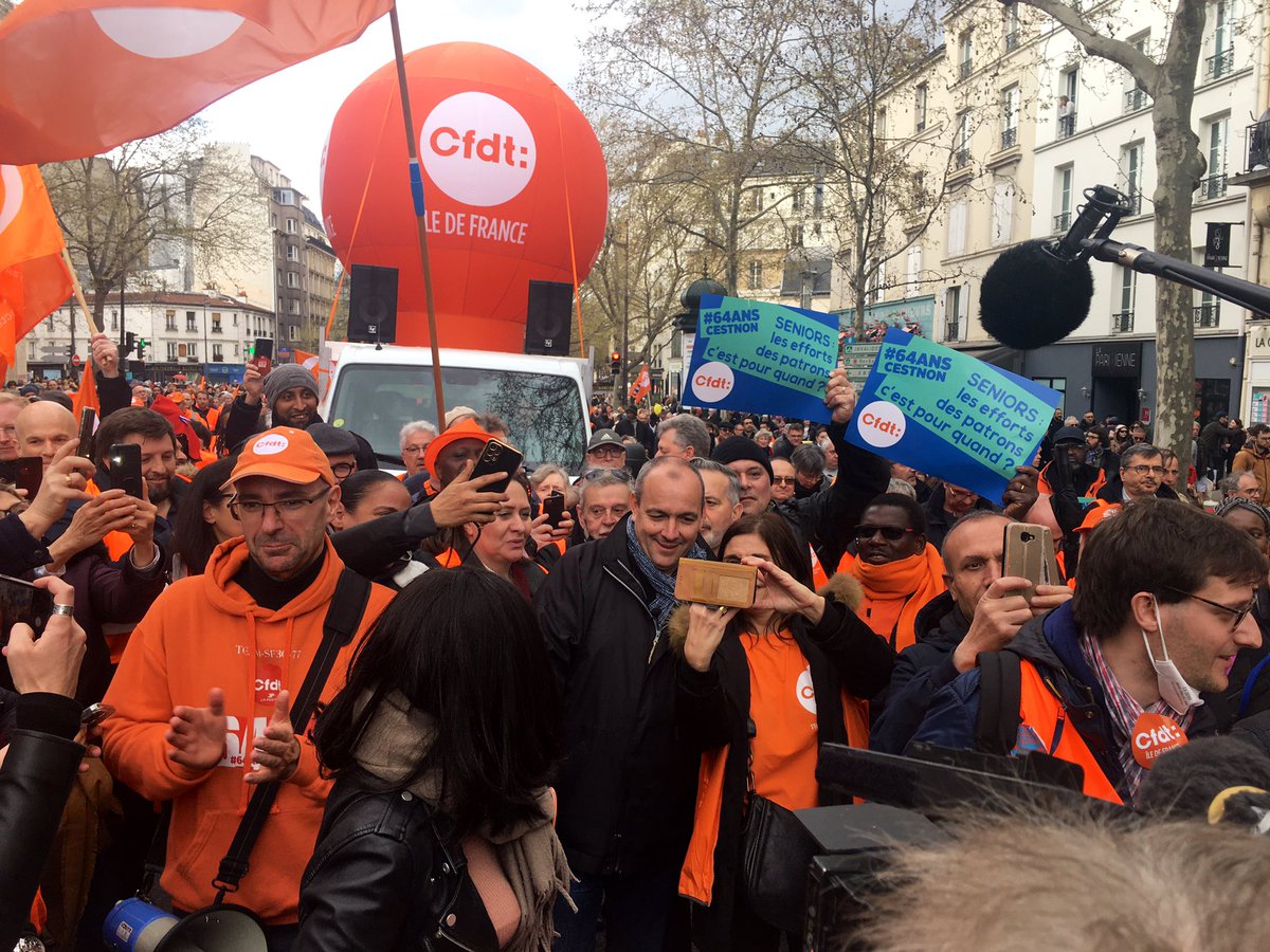 Laurent Berger tweet media