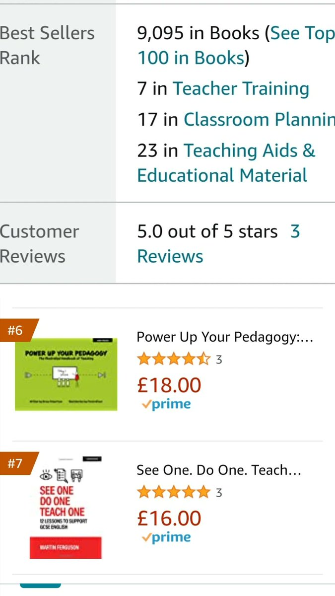 MrFerguson85's tweet image. Up to number 7! 🤗
Here is a sneak peek of the contents page.

There is also an appendix that explains/provides suggestions for:
✅Scaffolding
✅Deliberate Practice
✅Feedback
amzn.eu/d/5PTlOH8
Reviews welcome! 

#EnglishGCSE @Team_English1 #Engchatuk @EngChatUK
@JohnCattEd
