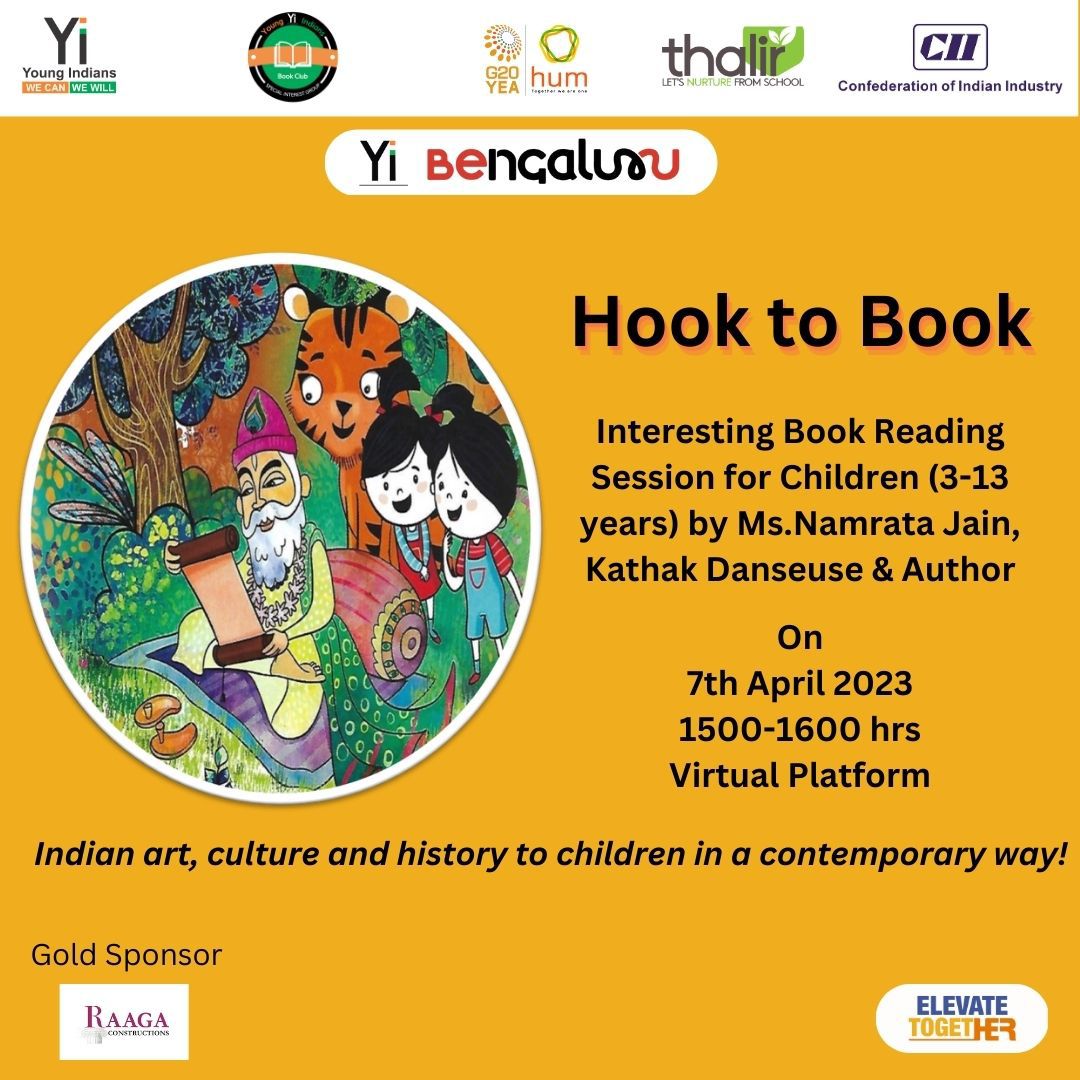yibengaluru's tweet photo. Hook to Book- Book Reading Session for Children https://t.co/7lyw0Ii9cB