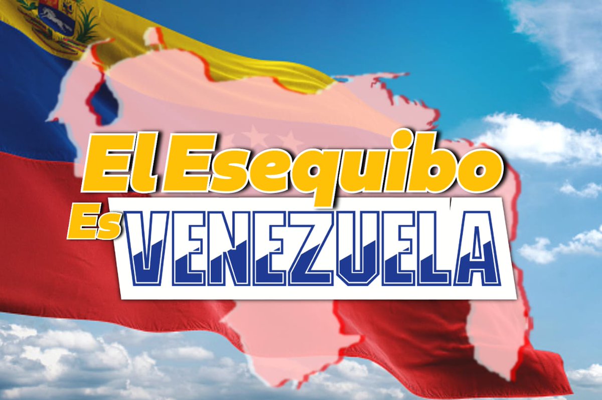 leoalvacabrera's tweet photo. #6Abril 
El Sol De Venezuela nace en el 
Río Esequibo. 
#ElEsequiboEsVenezuela 
@NicolasMaduro @dcabellor @PartidoPSUV @ConElMazoDando @PsuvAragua_ofic @FidelVsquezPSUV https://t.co/9ozsLsw2CA
