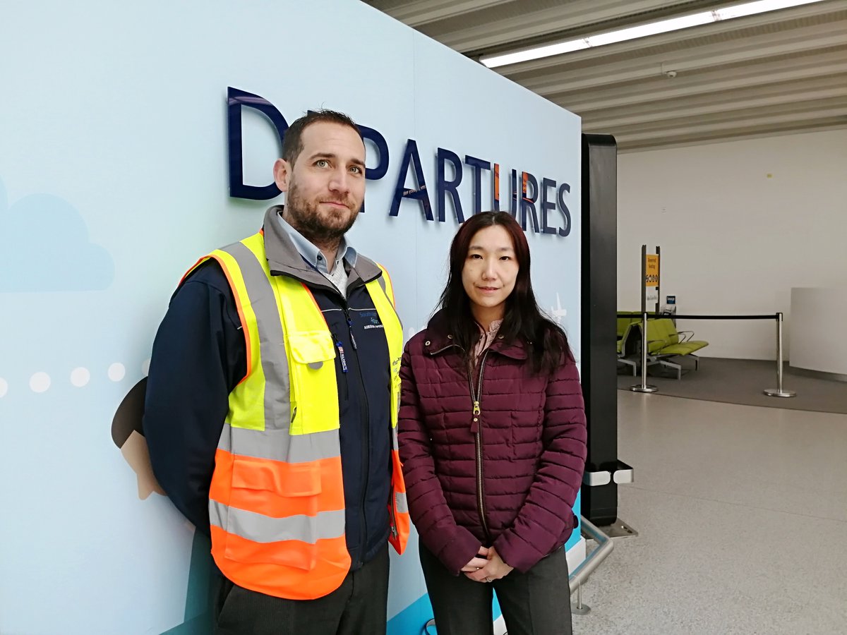 A #throwbackthursday to our team's visit to <a href="/SOU_Airport/">Southampton Airport ✈️</a> in January where our coordinators Ingrid Hainy and Wade Chan enjoyed a tour of the Airport.

We love seeing our customers face to face and further understand their needs.

#customers #experience #together #aviation