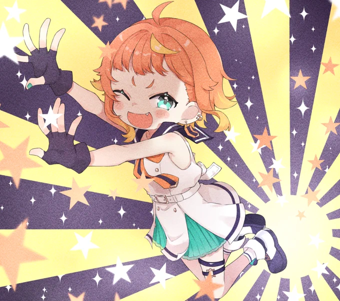 てるちゃん一人バージョンも!!!!!!#てんてるぼう図  