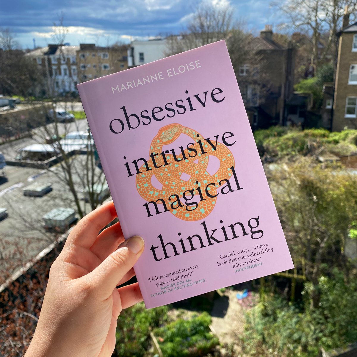 watsonlittle's tweet photo. Happy Paperback Publication Day to ‘candid, witty’ #ObsessiveIntrusiveMagicalThinking! 💜 Get your copy here: https://t.co/IQri77EDNr https://t.co/ZH7orctwRm