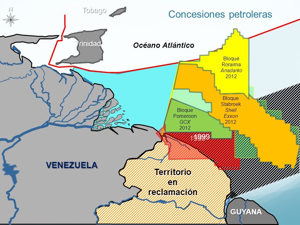 ReporteYa's tweet photo. #6Abr #Guyana #Venezuela
@Vicdeabreu: "Guyana no solo pretende quitarnos el Esequibo, sino quiere dejar a Delta Amacuro sin salida al mar (apenas con el  triángulo entre la fachada atlántica de Trinidad y la que pide Guyana, por el bloque petrolero Stabroek)" https://t.co/TKL5XNnWZk