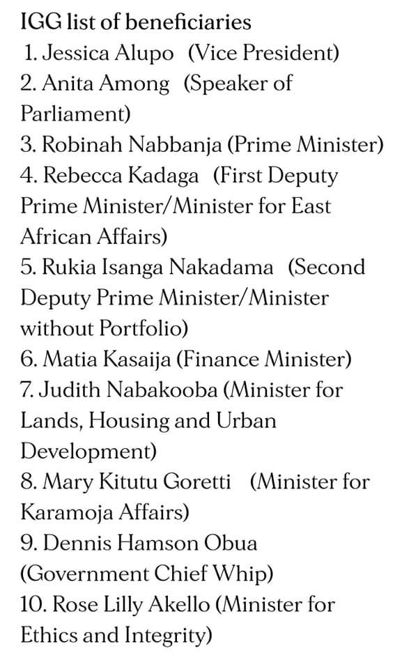YN_BUDDU's tweet photo. Someone STOP THE CIRCUS.10 ministers uncluding the speaker @AnitahAmong& @RobinahNabbanja... STOLE from the Karamajong. They ALL need to be ARRESTED. The scapegoating & parading of just ONE of them before the media, is Insulting farce.
Impunity must STOP #Accountability101 https://t.co/9AJylU50g4