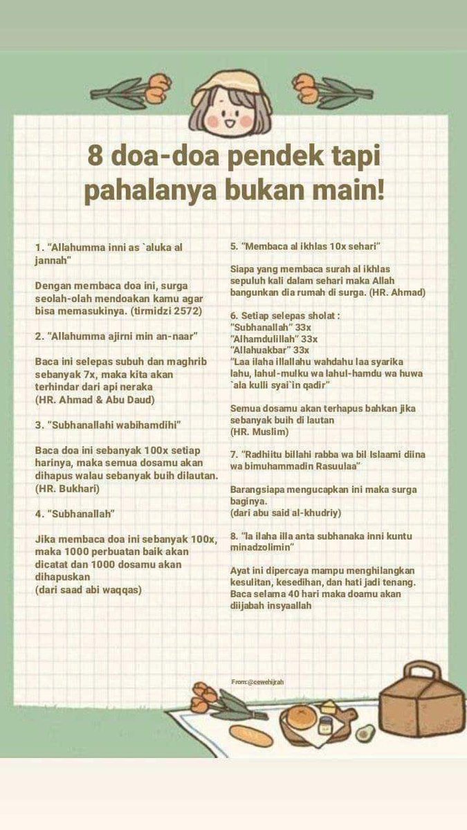 empayarkerjaya's tweet photo. 8 doa-doa pendek tapi pahalanya bukan main! https://t.co/qjXpXexGIP