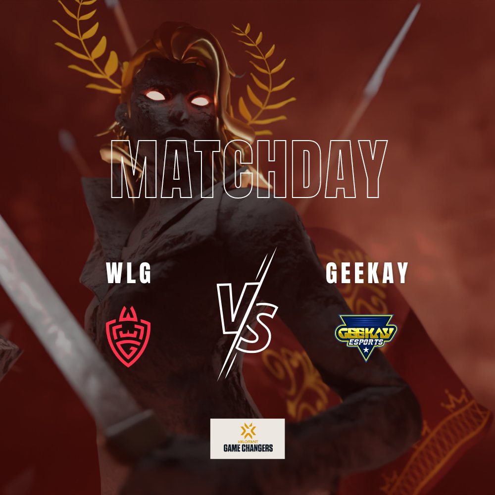 🔥BIG GAME TODAY🔥

➡️WLG Female Stars vs @Geekay_Esports (BO3)
➡️#VCTGameChangers
➡️17:00 CEST
➡️twitch.tv/wlgamingtv

#WLGHYPE