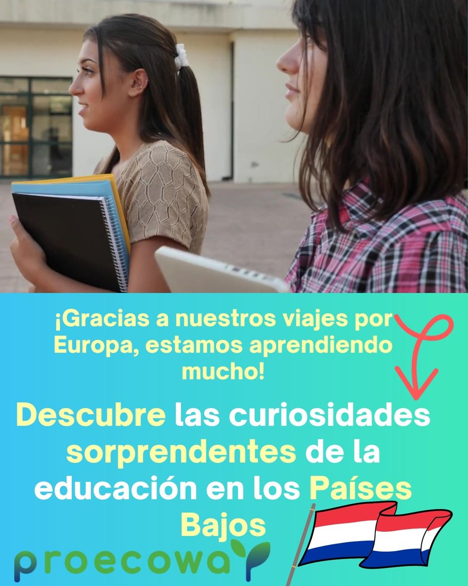 proecoway's tweet image. Gracias a nuestros viajes por #Europa estamos descubriendo las maravillas de la #educación  en este caso 😚  Países Bajos Acompáñanos y sorpréndete con las curiosidades  del sistema educativo  holandés único! #viajes #EducaciónDeCalidad #colegio   #profesores #maestros