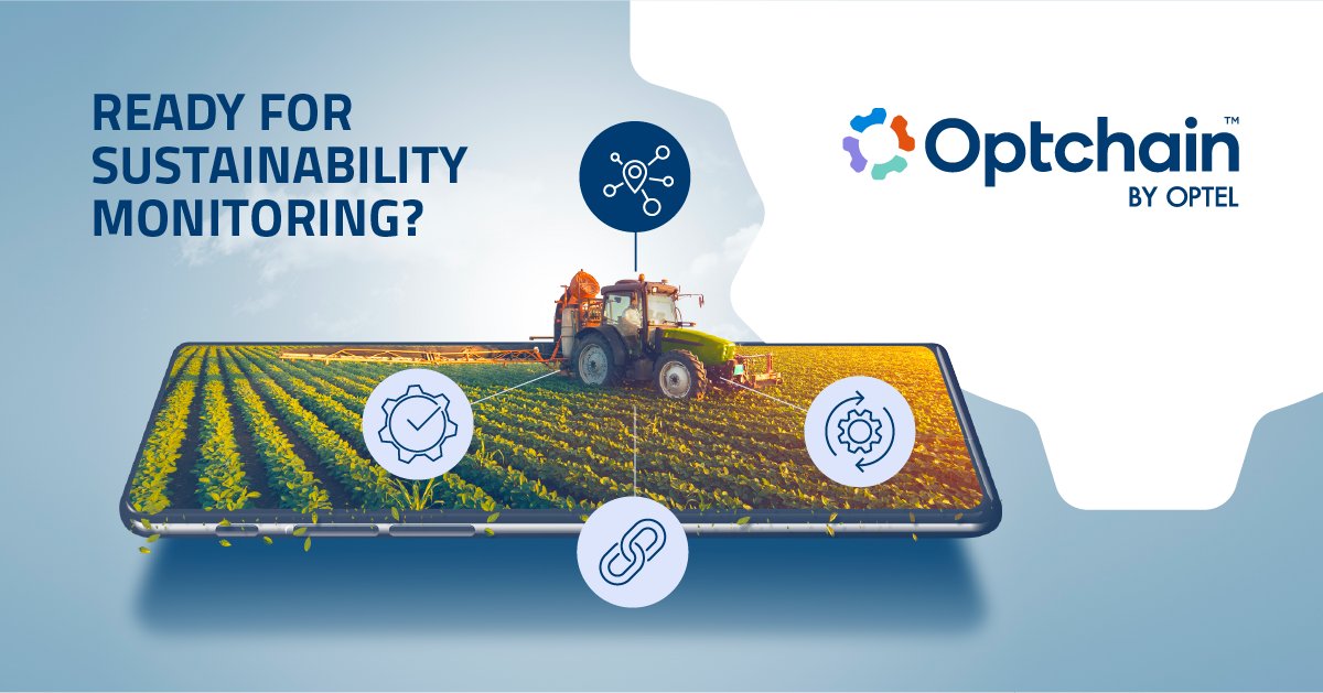 Helping the food &amp; beverage industry to keep people safe! Optchain, our food traceability solution, which provides complete visibility of food products from farm to fork! We’re playing our part to enable customers reduce waste and costs, and allow them to hit their ESG targets!