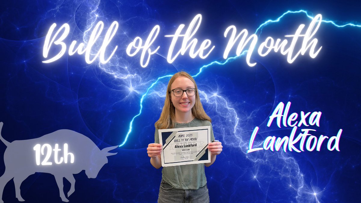 HickoryRidgeHS's tweet photo. Congratulations to our Bulls of the Month for April 2023! These students set the standard for being respectful, responsible, and well-rounded global citizens. #CCSRISE @CabCoSchools https://t.co/PKpNln06qT