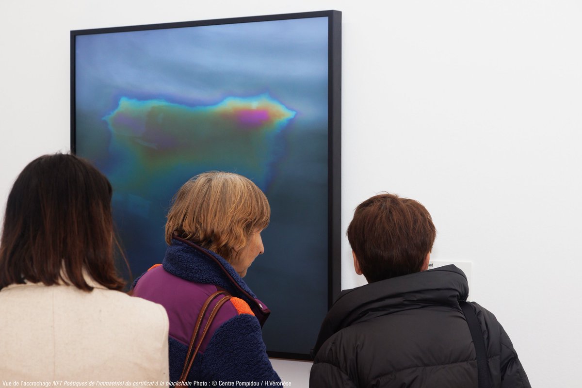 CentrePompidou's tweet photo. Du chéquier d'Yves Klein aux NFT 💻
Dès aujourd'hui et jusqu'au 22 janvier, découvrez l'accrochage « Poétiques de l'immatériel du certificat à la blockchain » au Niveau 4, salles 32 et 33 !
Pour en savoir plus 👉 https://t.co/euNhruZL09 https://t.co/Jhzu3FVE4Y