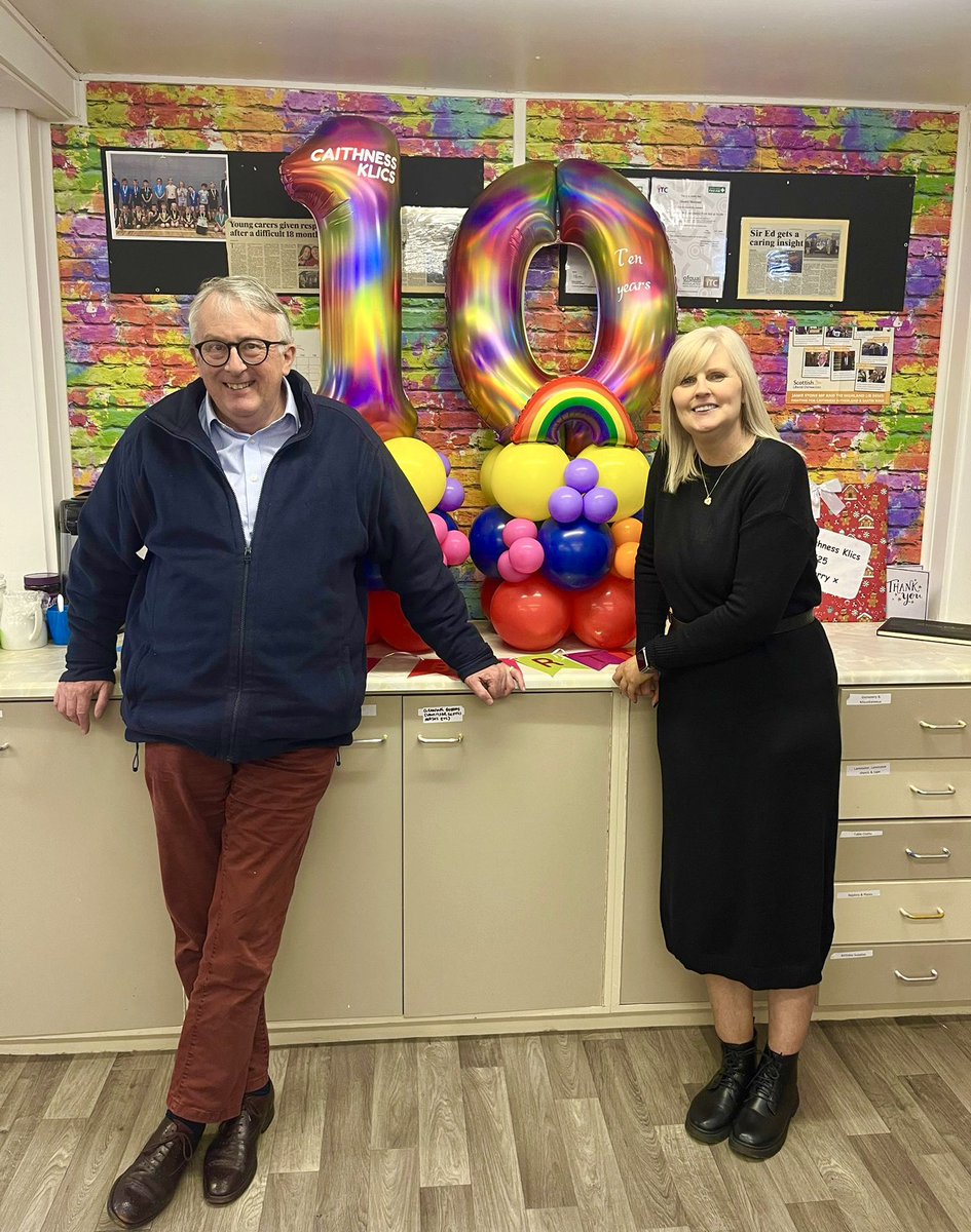 Happy 10th Birthday to <a href="/KlicsYoung/">Caithness KLICS Young Carers</a>!

Thank you for a decade of support for young carers in the Far North.