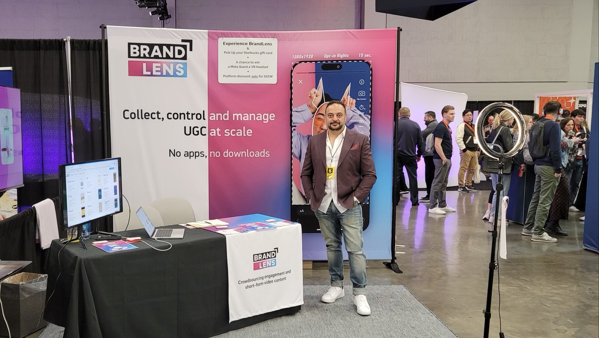 brandlensio's tweet photo. BrandLens at #SXSW2023! Our founders Vahag Karayan &amp; Gugo Martikyan represented us at one of the biggest conferences in the world, gaining valuable insights to apply to our work.

Exciting updates to come!
#SXSW #BrandLens #innovation https://t.co/rDWQ94daFH