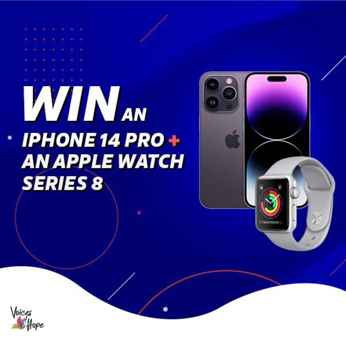 We’re giving you the chance to win an amazing Apple tech bundle - a top-of-the-line iPhone 14 Pro, and an Apple Watch Series 8! Sign up here for a chance to win: kingstonlottery.co.uk/support/voices…
