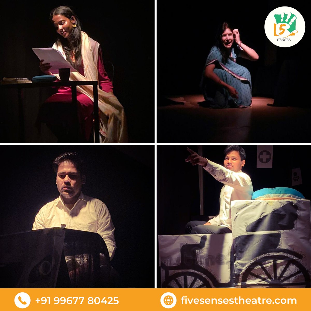 Five Senses Theatre Group...
Acting Scene work
Inside the life of Five Senses Acting school,

Call &amp; WhatsApp on 9967780425
Visit - fivesensestheatre.com

#fivesensestheatre #mumbai #bollywood #theatregroup #mumbaitheatre #actingclass #ActingAudition #actingschool