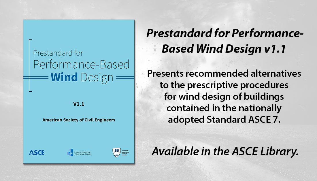 ASCEpublishing's tweet photo. Learn more about ASCE’s new Prestandard for Performance-Based Wind Design v1.1; when to use it &amp; the importance of why to use it. Free in the #ASCELibrary, https://t.co/q2kOxA9lE7 

@ASCE_SEI @PankowFdn 
#buildingdesign #windengineering https://t.co/O1qNBgxcvG