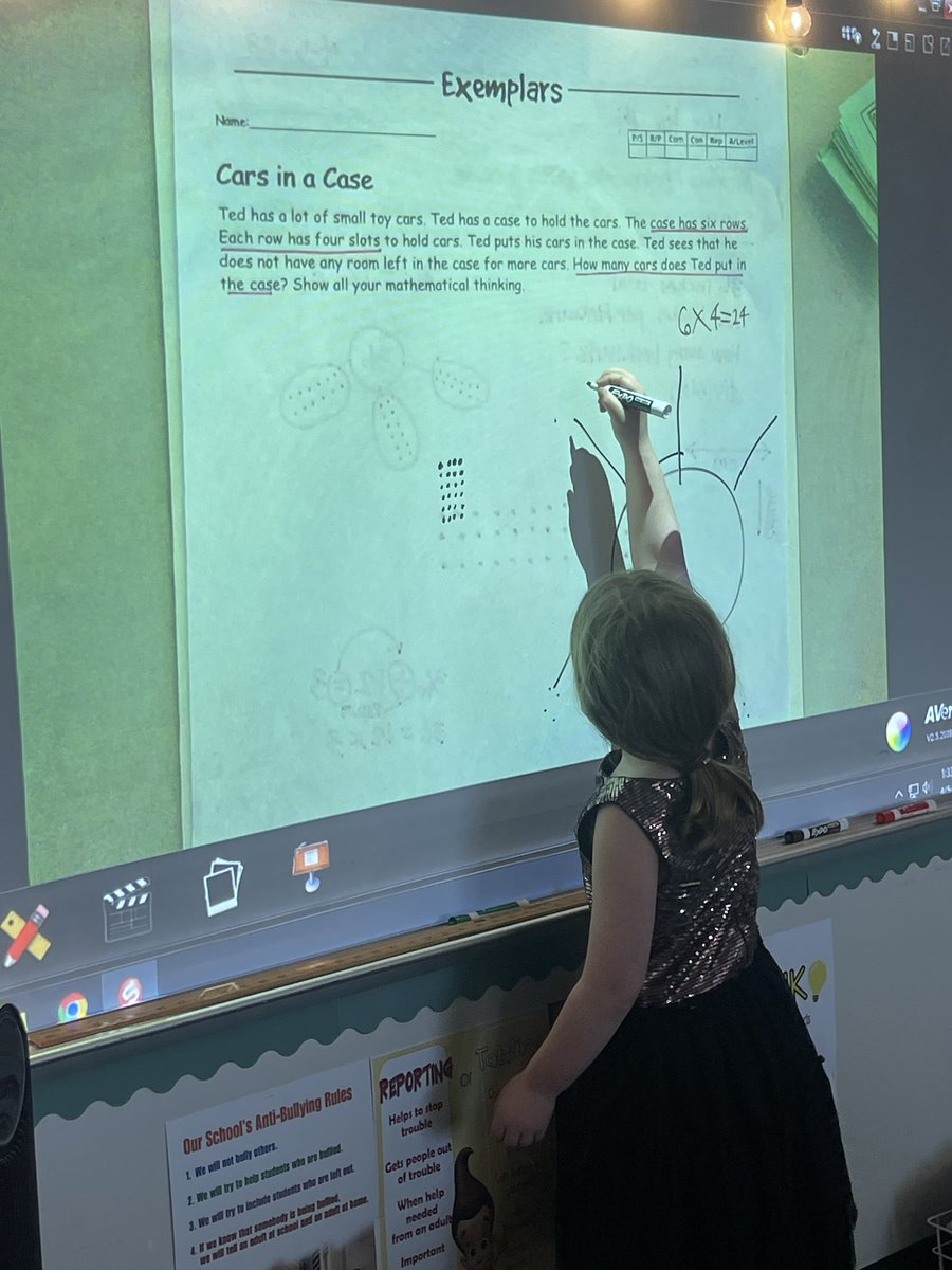 mrsfoxy2nd's tweet image. Multiplication Exemplar! Don’t forget your 3 reads strategy!
#pinkspringtraining @pressNseale @shantieljovanna @CDragoslavic @eagertolearnSoo