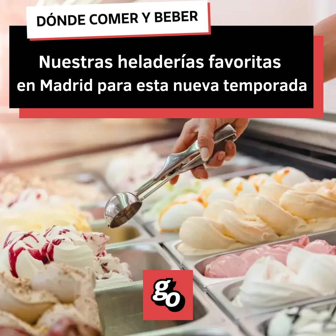 Nuestras 2 heladerías favoritas de #Madrid para la nueva temporada⬇️
guiadelocio.es/madrid/estas-s…

#heladerias #helado #dondecomerenmadrid