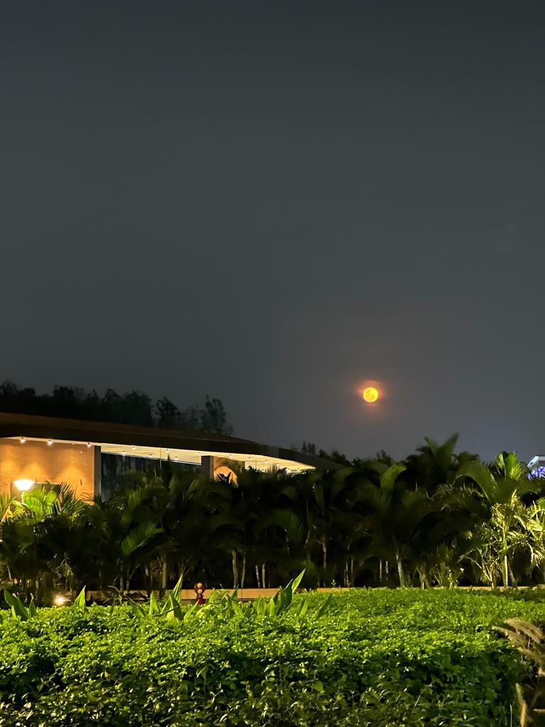 vrundavs's tweet photo. #PinkMoon #springmoon #PaschalMoon 🌕 
#eastermoon 
#aprilfullmoon as it rose in #bangaloreskies https://t.co/yBLon9cikA