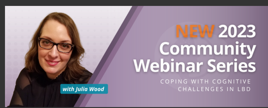 JToledo46333006's tweet photo. New online seminar series for people with #LBD hosted by the @LBDAssoc  #ENDDLB Register at
https://t.co/wqzPiiLSwq https://t.co/1njBo9dIdf