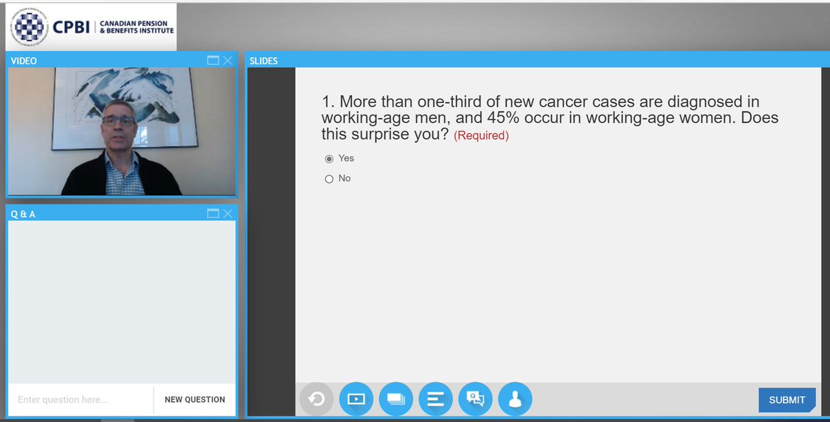 PfizerCA's tweet photo. We are #PfizerProud to have sponsored this @CPBI_ICRA webinar on “Cancer in the Workplace: New Work and New Urgency’’ highlighting the increasing impact of cancer diagnosis.
#TimelyAccessToTreatment #CancerInTheWorkplace https://t.co/Bz3DCWNdNs