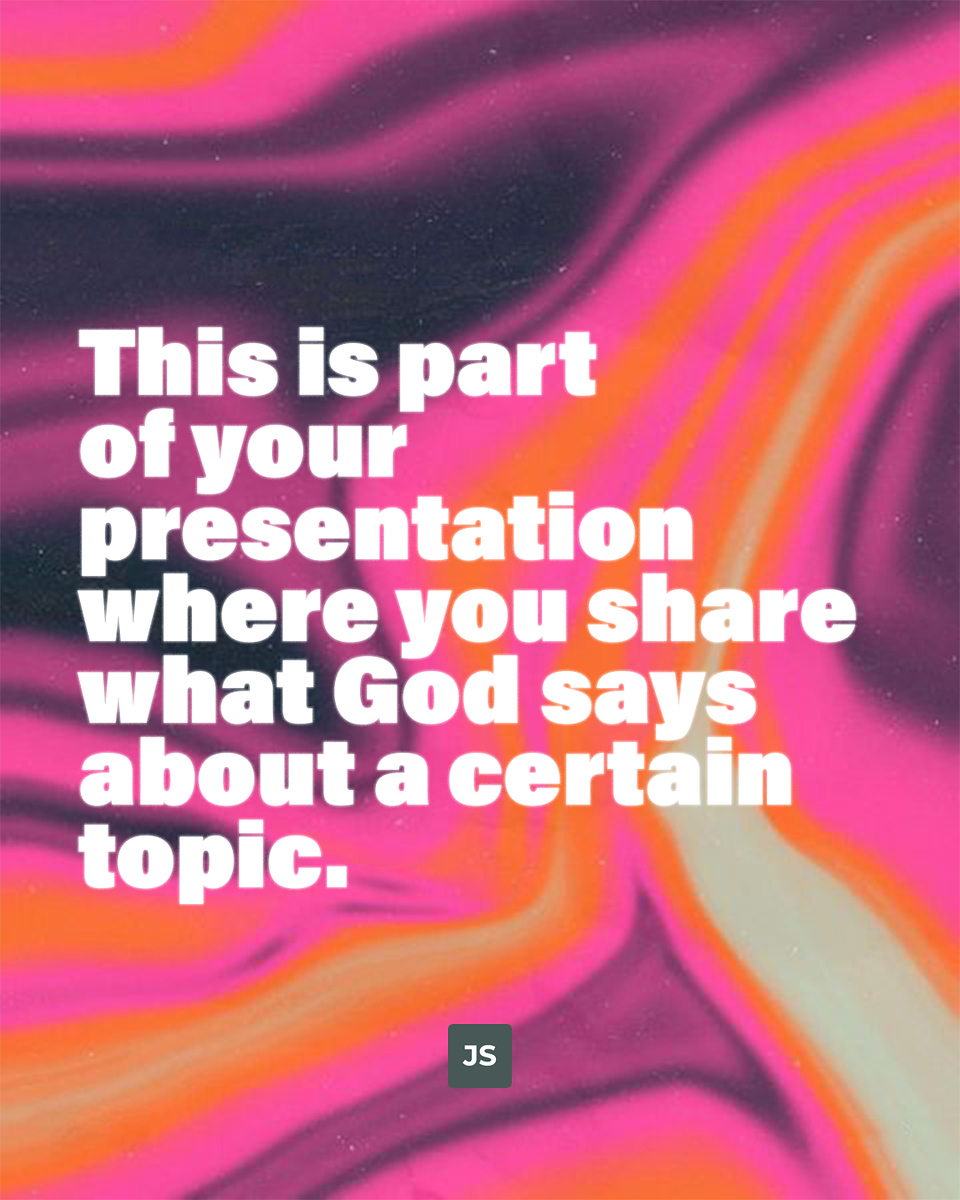 JarrettTStevens's tweet photo. Wouldn't you want to know if God has something to say about your situation? 

Biblical Direction is helpful in directing your audience back to the Source, God, through the Bible. 

Learn more at https://t.co/cGToipI4Vx

#CommunicatorsCorner #Communication #Tips https://t.co/dNrIPLRvl9