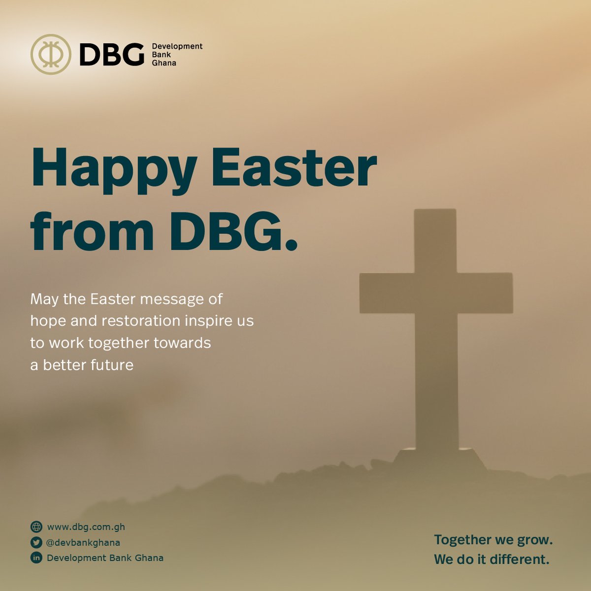 Happy Easter from all of us <a href="/devbankghana/">Development Bank Ghana</a> 
#DBG
#HappyEaster
