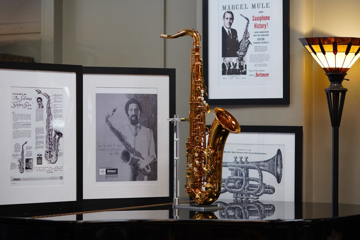 virtuositybosto's tweet photo. Hold onto your butts! INTRODUCINGโฆ
The Selmer Supreme Tenor Saxophone!
Join us on April 22nd for a full day of Selmer Supreme excitement!
#bostonevents #sax #saxophone #tenorsax #selmersax #selmer #new #bostonbased #bostonmusic #bostonmusicscene https://t.co/mOSXCK6Mt1