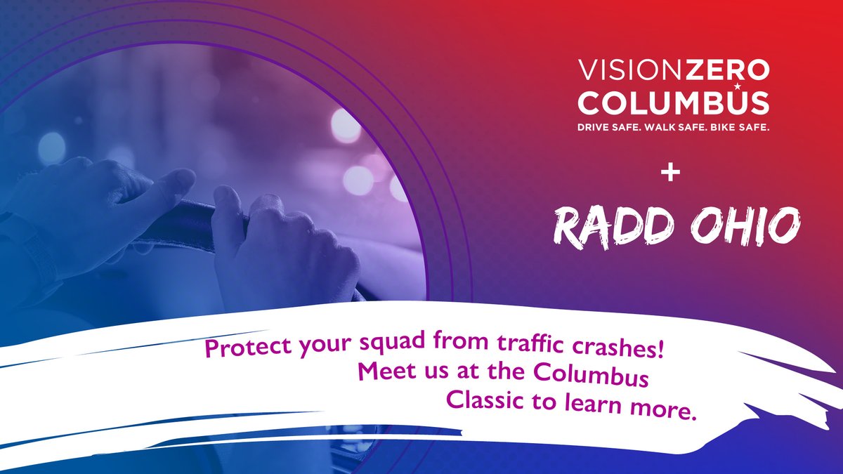 RADDOhio's tweet photo. The @classicforcbus is back! We’re thrilled to share we’re partnering with @VisionZeroCbus to give away great prizes &amp; more! Together we will learn the rules of the road &amp; how you can prevent crashes from happening on Columbus streets. Buy tickets now at: https://t.co/6dJzR8jF73 https://t.co/iDcav84u7M