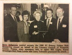 LitCouncilofFC's tweet photo. In April 1988, the Literacy Council was 1st runner-up for the JC Penney “Golden Rule Award,” a recognition of exceptional service. #ThrowbackThursday

Discover how else we've been Lifting Lives Through Literacy for Sixty Years, https://t.co/xjlrjQiYr9 https://t.co/hPuWJtkfTj