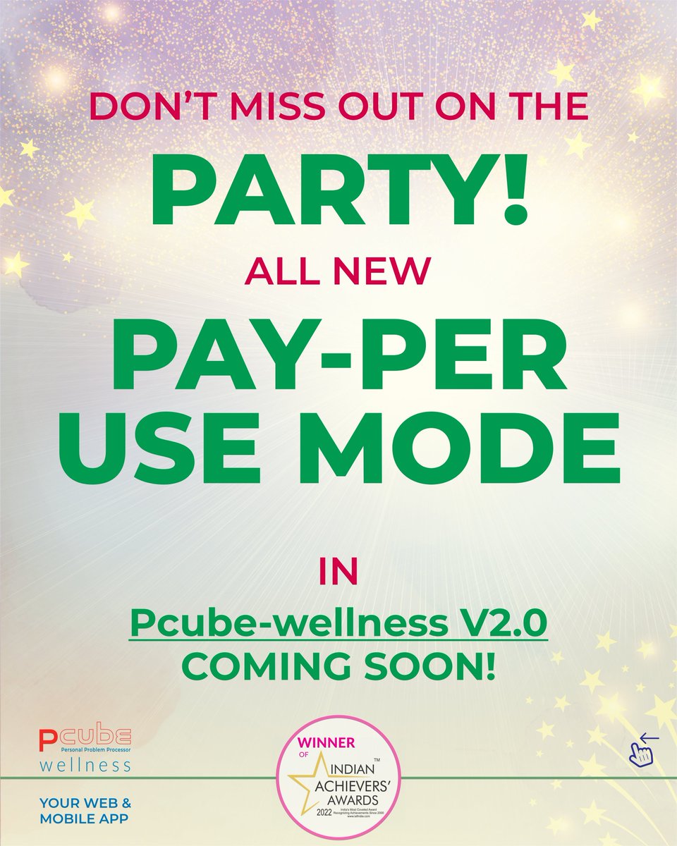 SOULWALAWORLD's tweet photo. DON'T MISS OUT ON THE PARTY!
ALL NEW PAY-PER-USE MODE
IN Pcube-wellness V2.0
https://t.co/nSP6XOhPba
Give your wellness the priority it deserves with Pcube-wellness V2.0. Download Now!
#PcubeWellnessV2
#DownloadNow
#PayPerUse
#WellnessPriority
#EasyToUse
#TailoredToYou https://t.co/0nvNJHoX2P