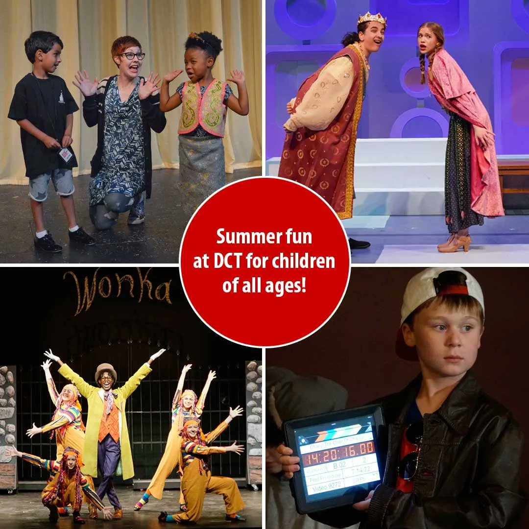 Get ready for some Summer fun at DCT! Join one of our classes and make memories for life! Pre-K thru high school classes available at bit.ly/DCTSummer. We sell out quickly, so don't wait to reserve your spot. See you soon!