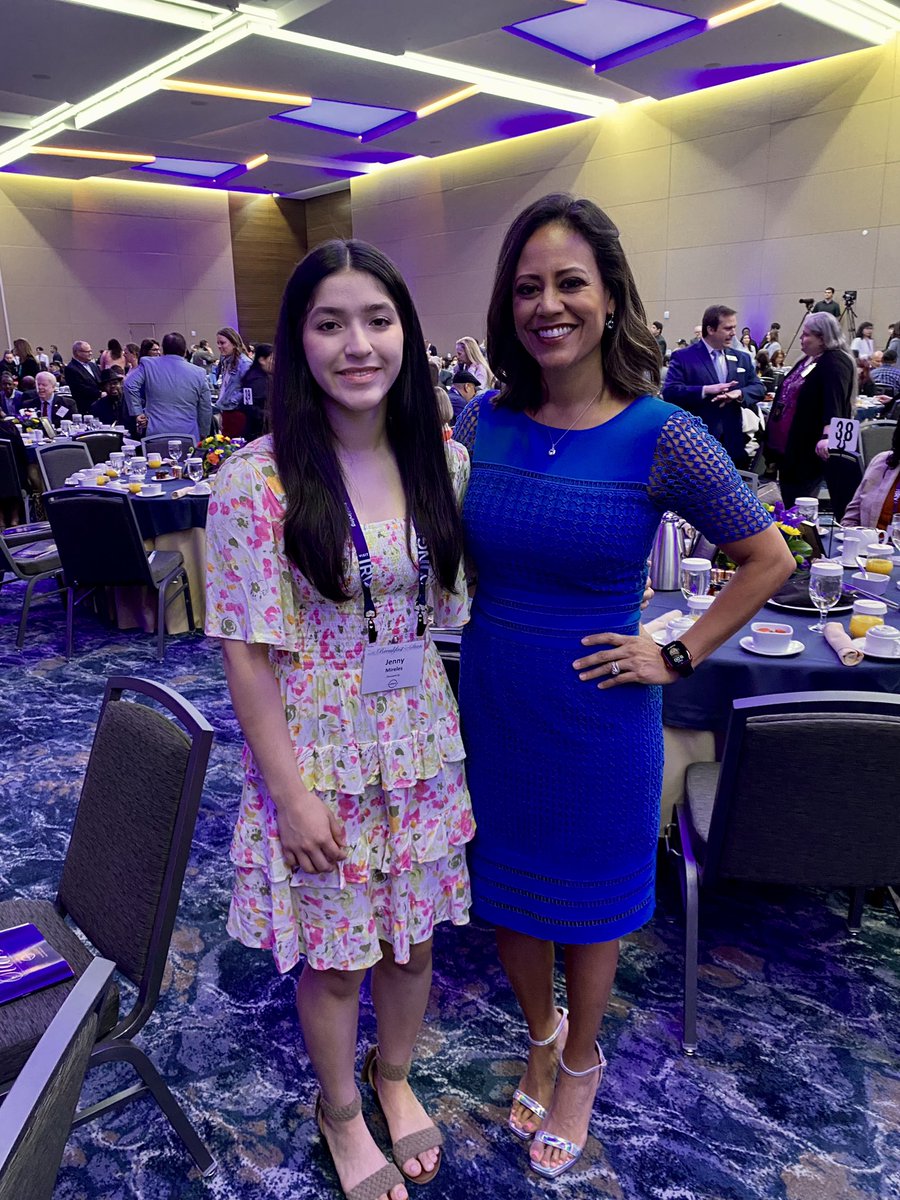 wfaaizzy's tweet photo. Meet Jenny Mireles from @NimitzVikings !! Headed to Texas Wesleyan to study Biology! She’s SO SMART and STRONG! Captain of her wrestling team! We are so excited to present her w/a scholarship today at the Irving Schools Foundation Breakfast with the Stars ⭐️ https://t.co/JgCjDkwAoU