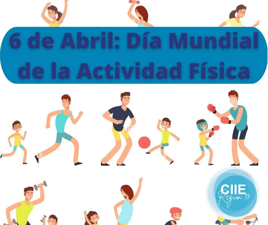 ciierauch's tweet photo. 6 de Abril: "Día Mundial de la Actividad Física"📷📷📷📷📷
Se celebra en todo el mundo con actividades que buscan promover el movimiento en todas las edades y en diferentes entornos para mejorar la salud. https://t.co/Hzu7RXukFU