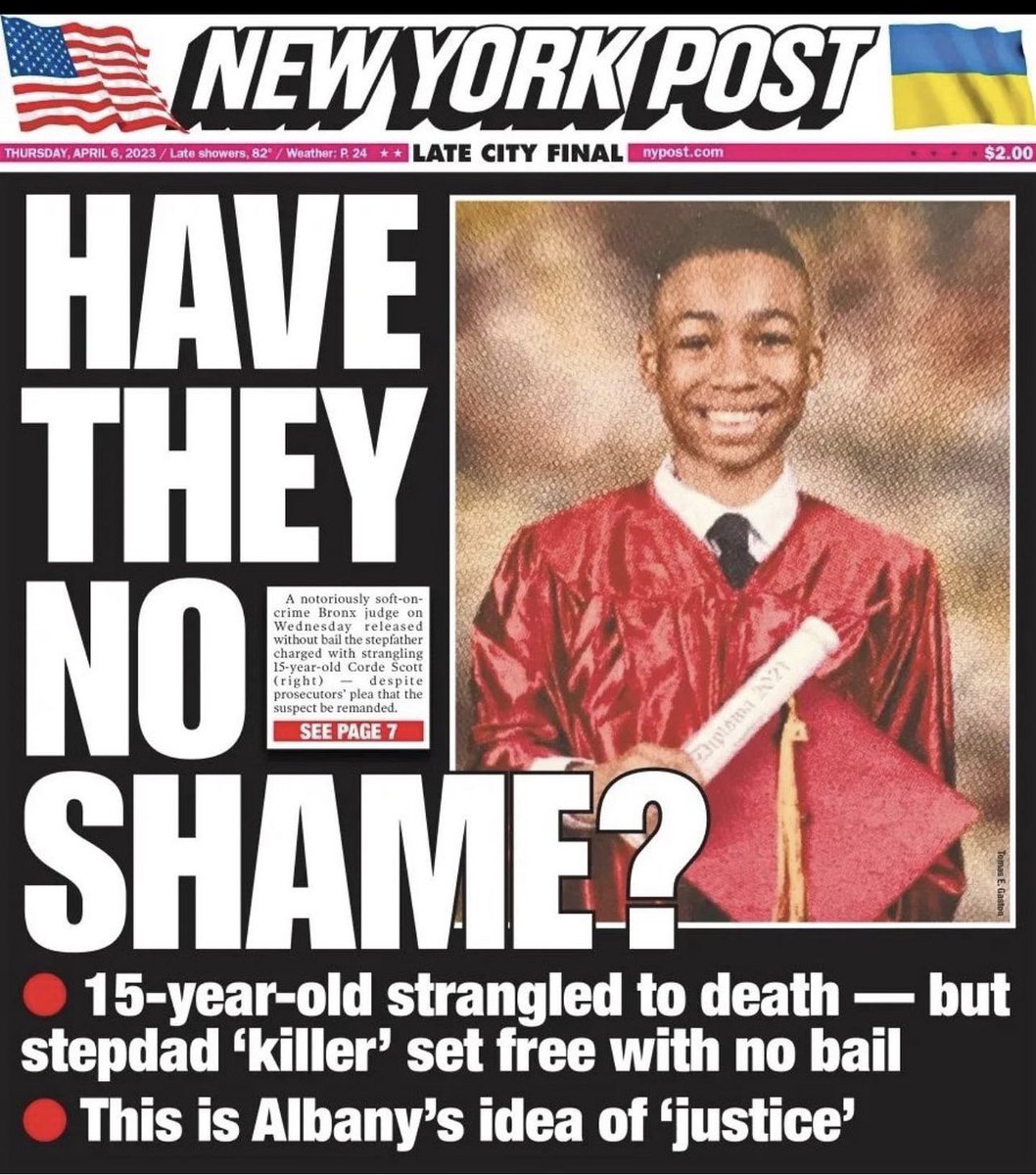 nicoleremini's tweet photo. That NY DA is something else 🤦🏻♀️
Prayers for this boy and his Mom
#BraggIsCorrupt #AlvinBragg @ManhattanDA
This is the type of injustice that NYers should be out in the streets for! https://t.co/hPVnf6zffU