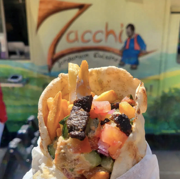 DowntownStLouis's tweet photo. TODAY is the day! Meet us in the Old Post Office Plaza from 11:30-1:30 for Lunchtime Live. Here’s our food &amp; music lineup today:
☀️ @zacchifoodtruck
☀️ @StlWok
🎶 Marty Spikener on Call Band
📸 @aces_eats314 https://t.co/y0a3CWvA4i