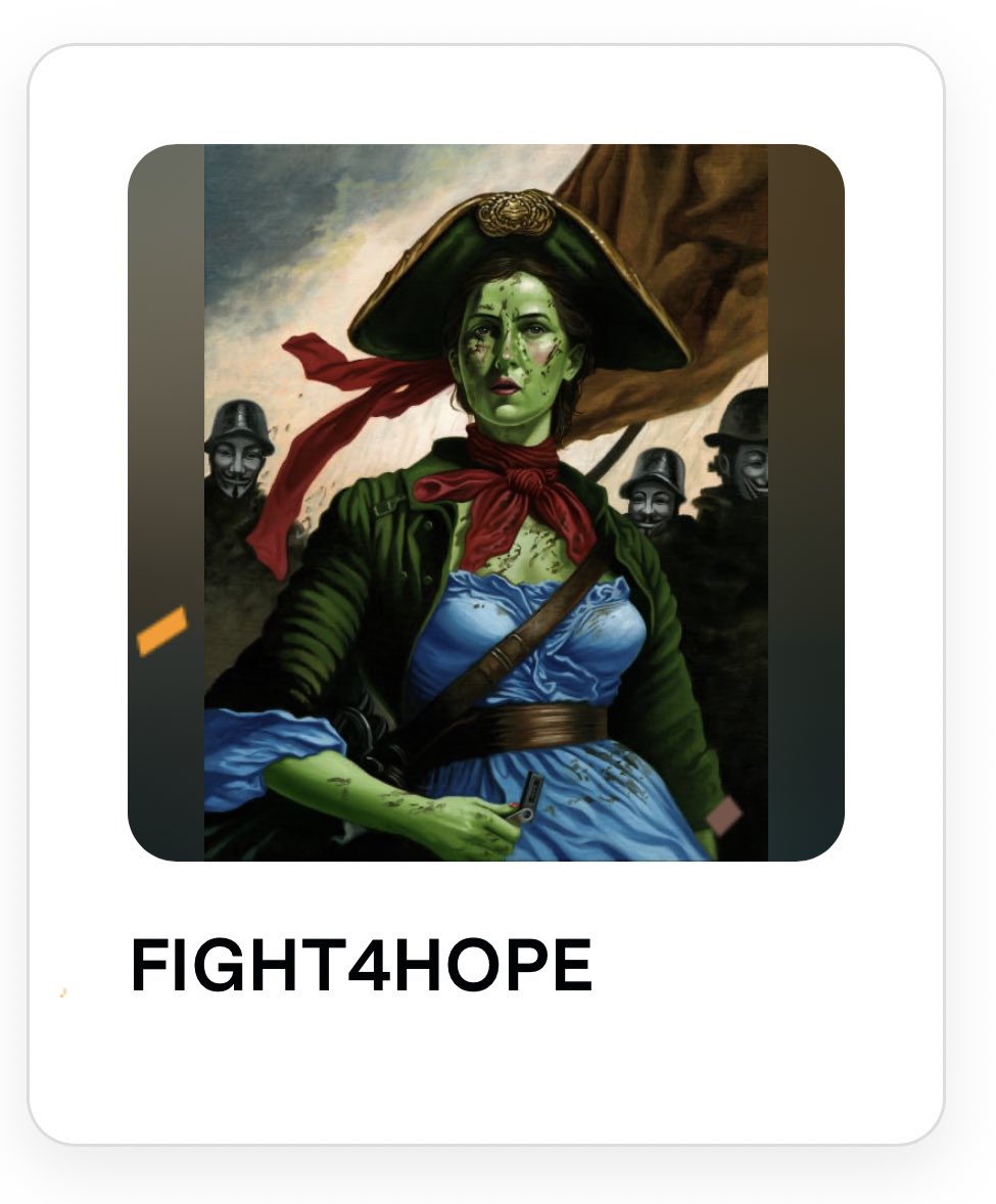 NFTConciergeDoc's tweet photo. GM
#fight4hope https://t.co/3ZxSOkytiF