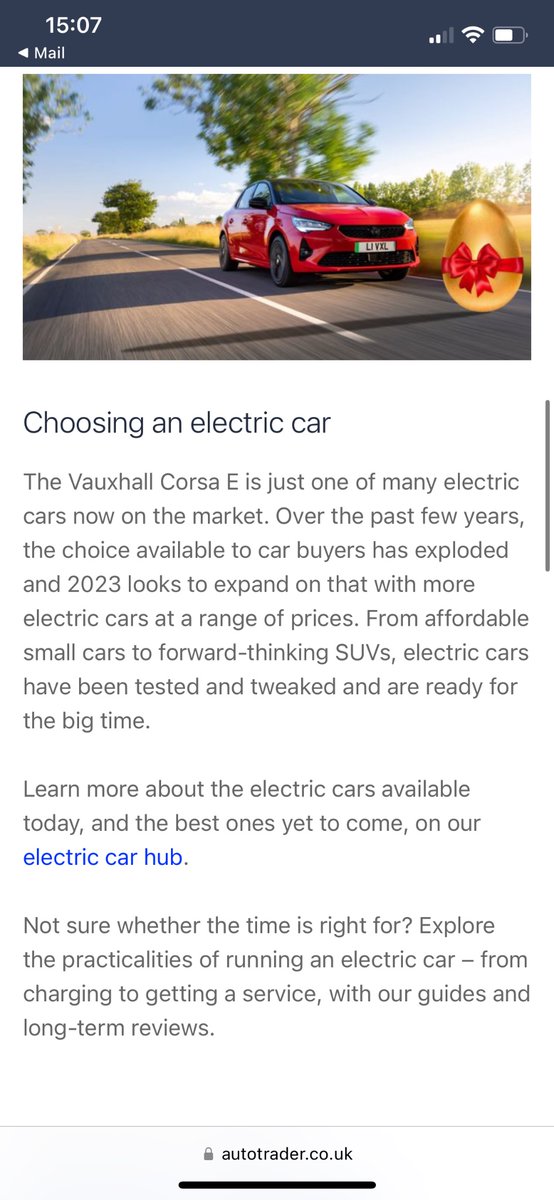 MamaHJBee's tweet photo. @AutoTrader_UK 🥚🐇 https://t.co/lmV4f41UiZ