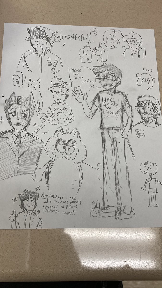 i’m still drawing i swear i just can’t make a finished piece