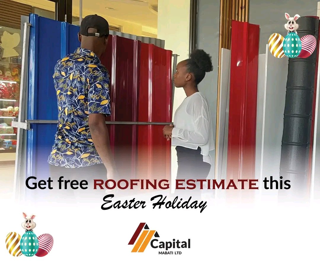 Happy holidays!

Visit our show room during this easter holiday for a free roofing estimate and quotation.

#easterholidays
#EasterHolidays2023
#capitalmabati