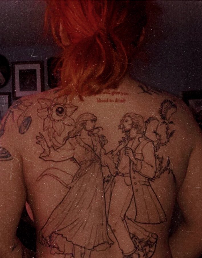 bloodlustbutch's tweet photo. the tattoo.                               the idols. https://t.co/3pWCux4rce