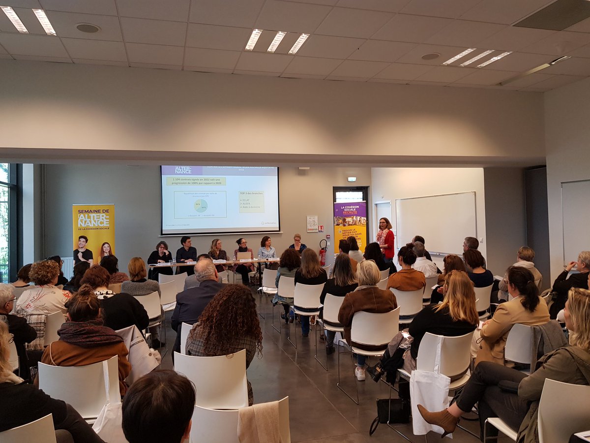 MartineRolland's tweet photo. Rencontre avec les CFA.Merci aux intervenants pour la Nouvelle Aquitaine, Joffrey Barbagallo Dreets, Chrystelle Favi-Auguste Région, Isabelle Reigner AGEFIPH, Célia Cauquil-Tellecha ANLCI, Corinne Lafitte Cap métiers 
@uniformation_délégation Nouvelle Aquitaine. #alternance https://t.co/8L7KYsaMcW