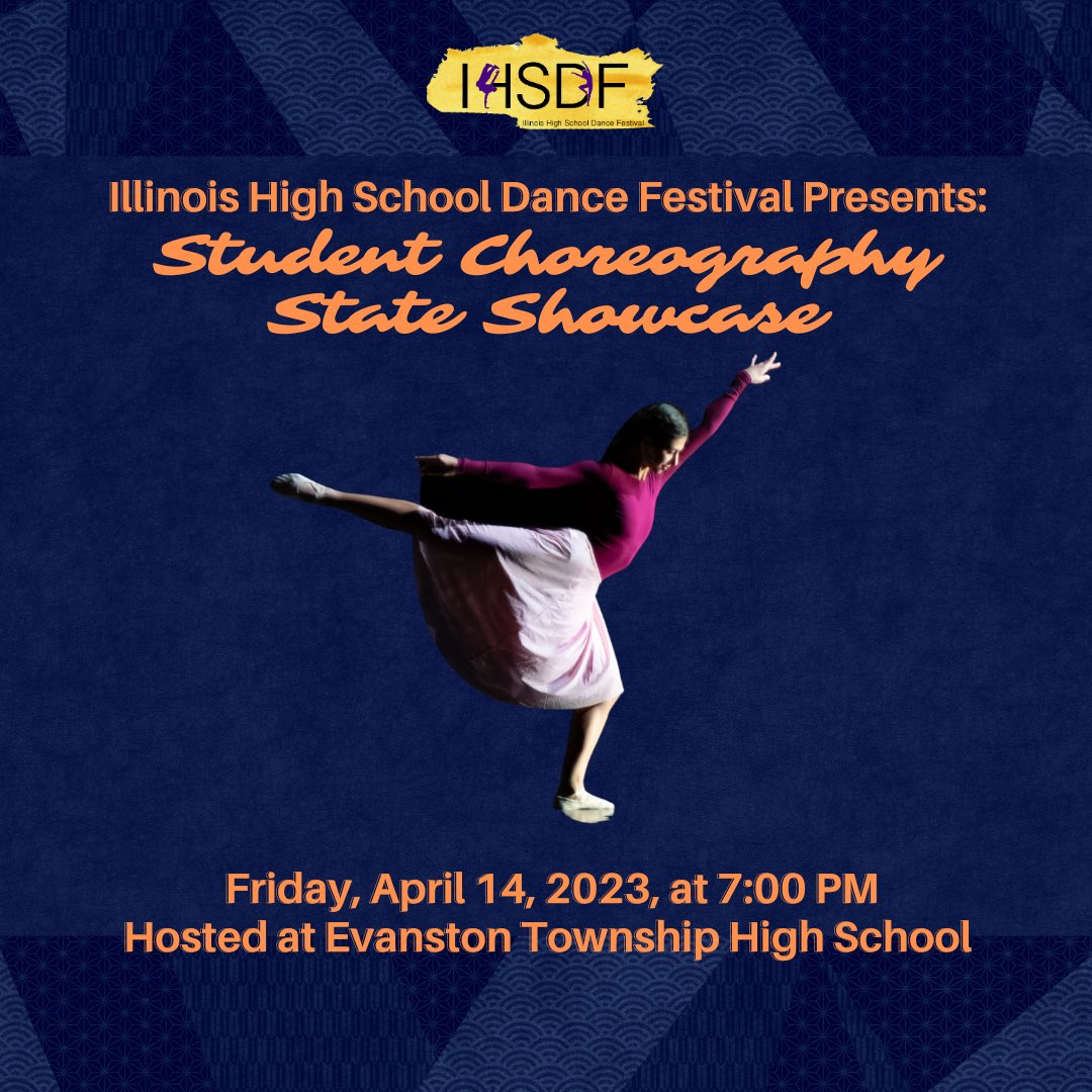 Illinois High School Dance Festival (IHSDF) tweet media
