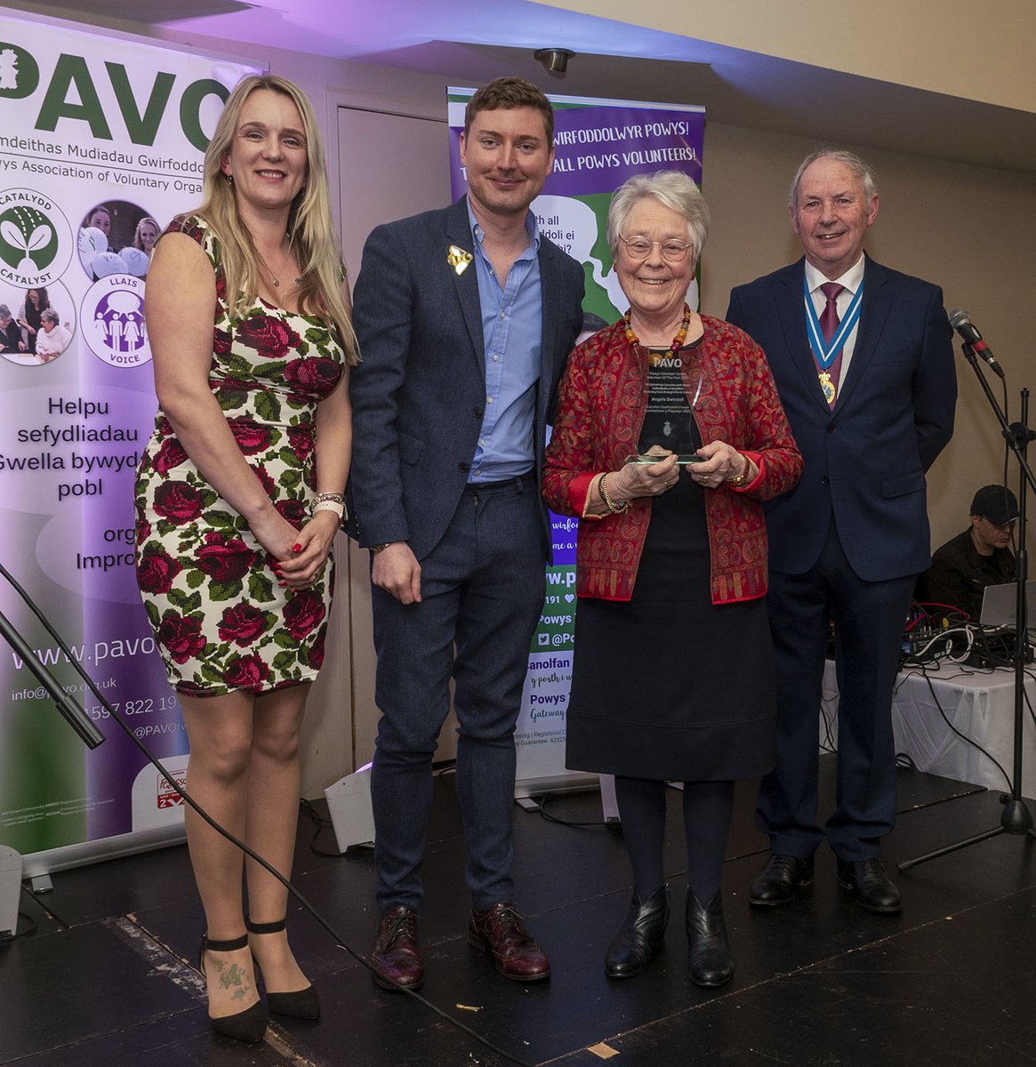 🌟The Powys Volunteer Of the Year 2023
Enriching People’s Lives through Arts & Culture Award
was won by Angela Swindell🌟

Congratulations Angela !

#PVOY2023