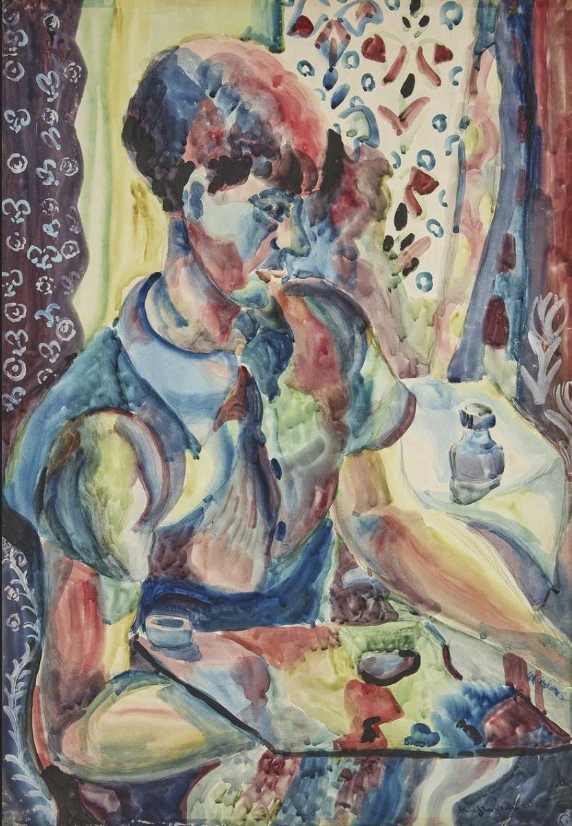 sim_barr's tweet photo. Kathleen Walne (1915– 2011) British #artist known for her colourful #watercolor painting
#watercolorart #kathleenwalne #watercolour #watercolours #ukartist #ukpainter #art #artists #britishartist #watercolors #artworld #womenartists #twofigures #thepainter #girlincaravan https://t.co/CIVeRZoQkB